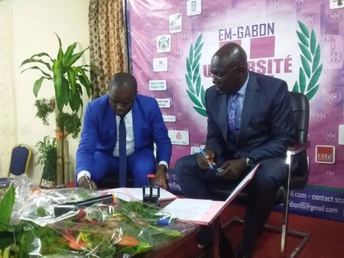 Signature d’un accord entre le CPPPL et EM Gabon-Université
